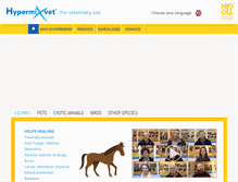 Tablet Screenshot of hypermixvet.com